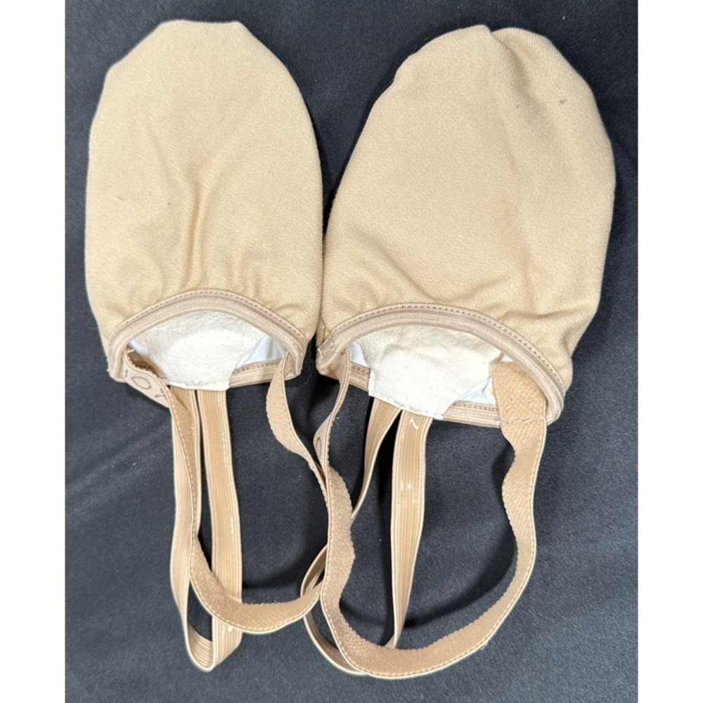 Capezio Hanami Pirouette Dance Shoes Womens XL Nude H064W Stretch Canvas Turners